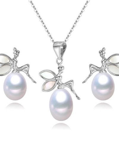 Erin – Pearl Drop Fairy Earring