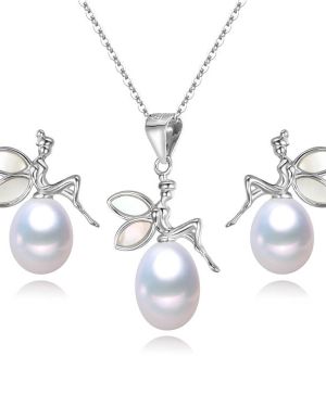 Erin – Pearl Drop Fairy Earring