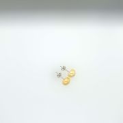 3 in 1 Button Button Stud Earrings