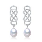 Caroline – Drop Pearl Earring