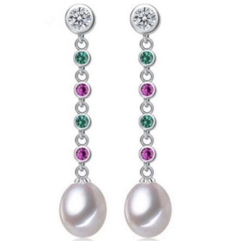 Melanie - Fresh Water Pearl Drop Earrings