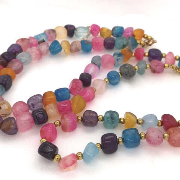 Fanny - Multicolored Irregular Agate Stones - Image 4
