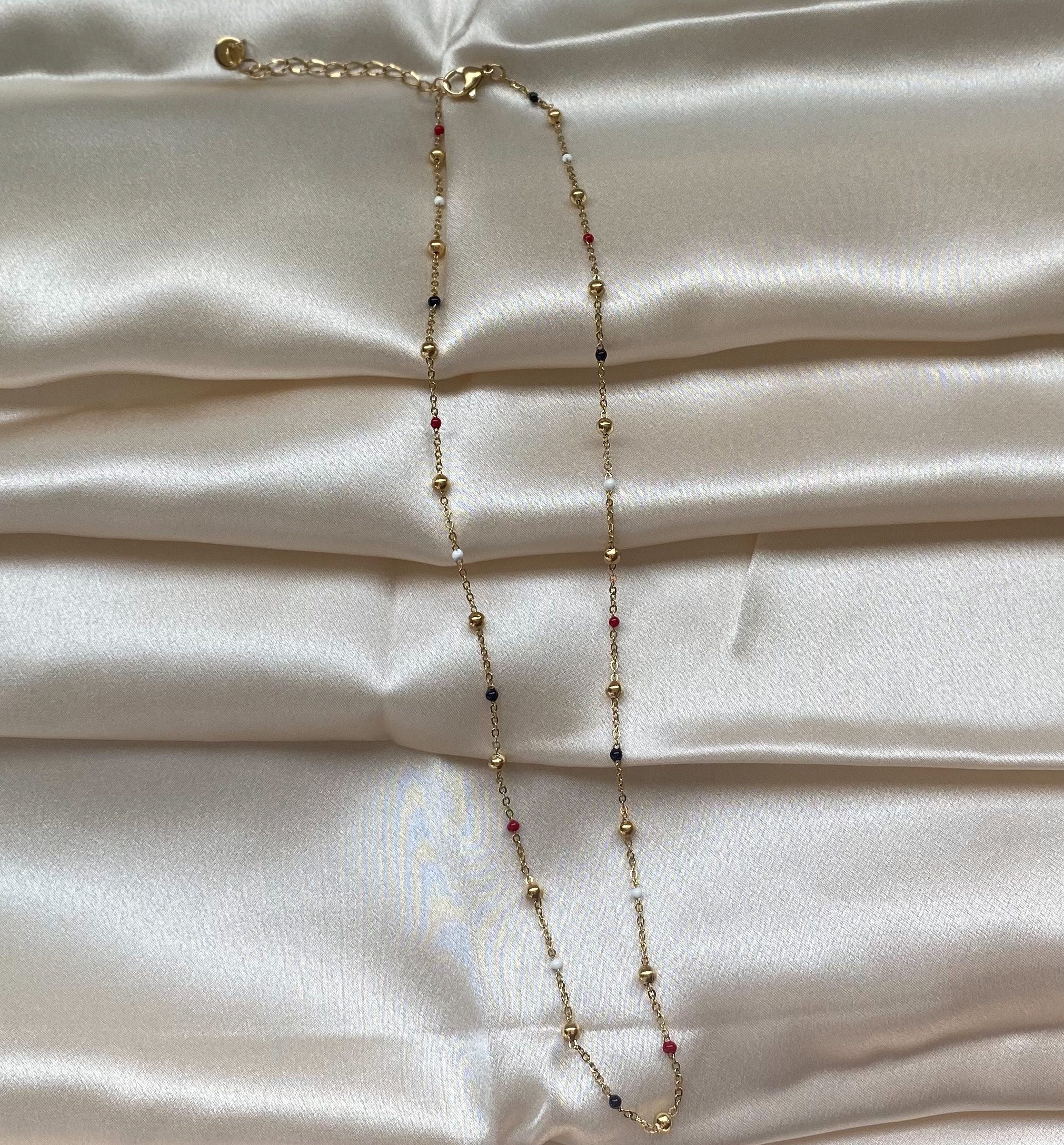 Bella - Gold Necklace with Beads